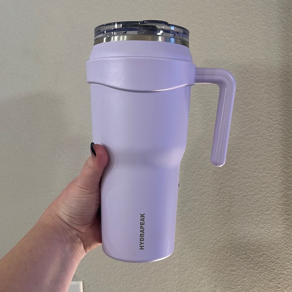 HydraPeak Roadster 40 oz Tumbler with handle and straw lid Never Used